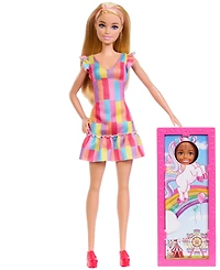 Barbie Day at the Fair Toy Playset with Face Paint and Photo Stand 2 Dolls and Accessories