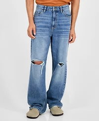 Sun + Stone Men's Azul Baggy Jeans, Macy's Exclusive