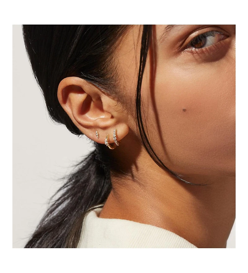 Ana Luisa - Huggie Hoops - Nava
