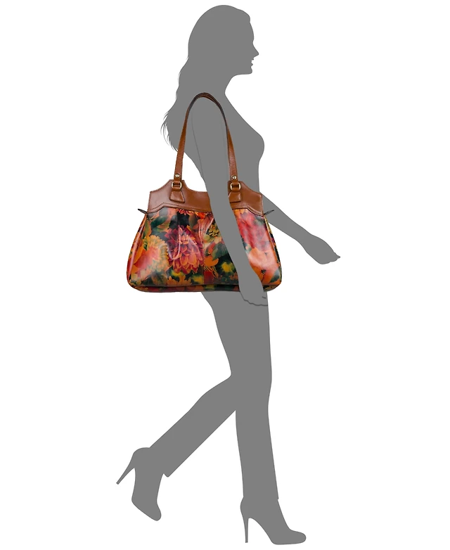 Shop Patricia Nash Napoli Extra Large Satchel at Beverly Center in