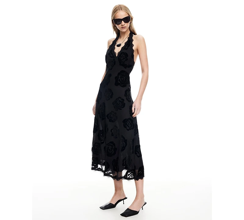 Lioness Women's Stars Align Halter Neck Midi Dress