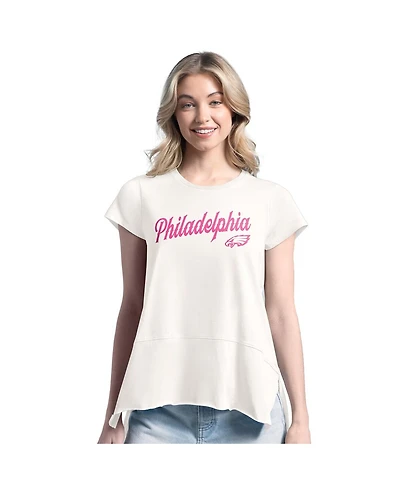 Margaritaville Women's Green Philadelphia Eagles Gametime Is Paradise T-Shirt