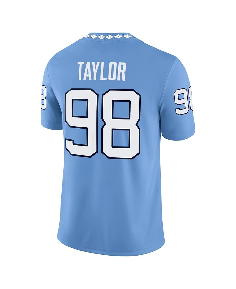 Jordan Men's Lawrence Taylor Light Blue North Carolina Tar Heels Home Game Jersey