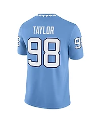 Jordan Men's Lawrence Taylor Light Blue North Carolina Tar Heels Home Game Jersey