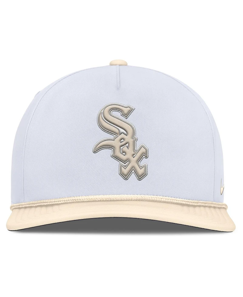 Nike Men's White/Cream Chicago White Sox Pro Performance Snapback Hat