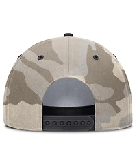 Nike Men's Natural Cincinnati Reds Camo Pack Rise Adjustable Hat