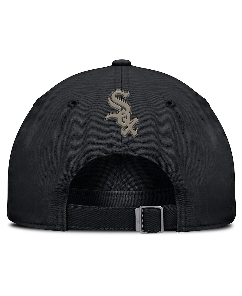 Nike Men's Black Chicago White Sox Camo Pack Club Adjustable Hat