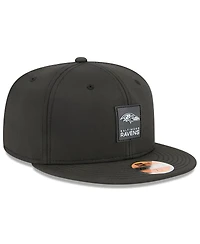 New Era Men's Black Baltimore Ravens 2025 Sideline 59FIFTY Fitted Hat