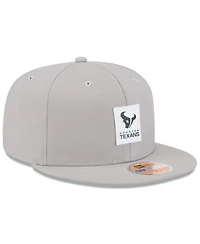 New Era Men's Gray Houston Texans 2025 Sideline 59FIFTY Fitted Hat