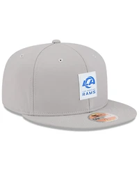 New Era Men's Gray Los Angeles Rams 2025 Sideline 59FIFTY Fitted Hat