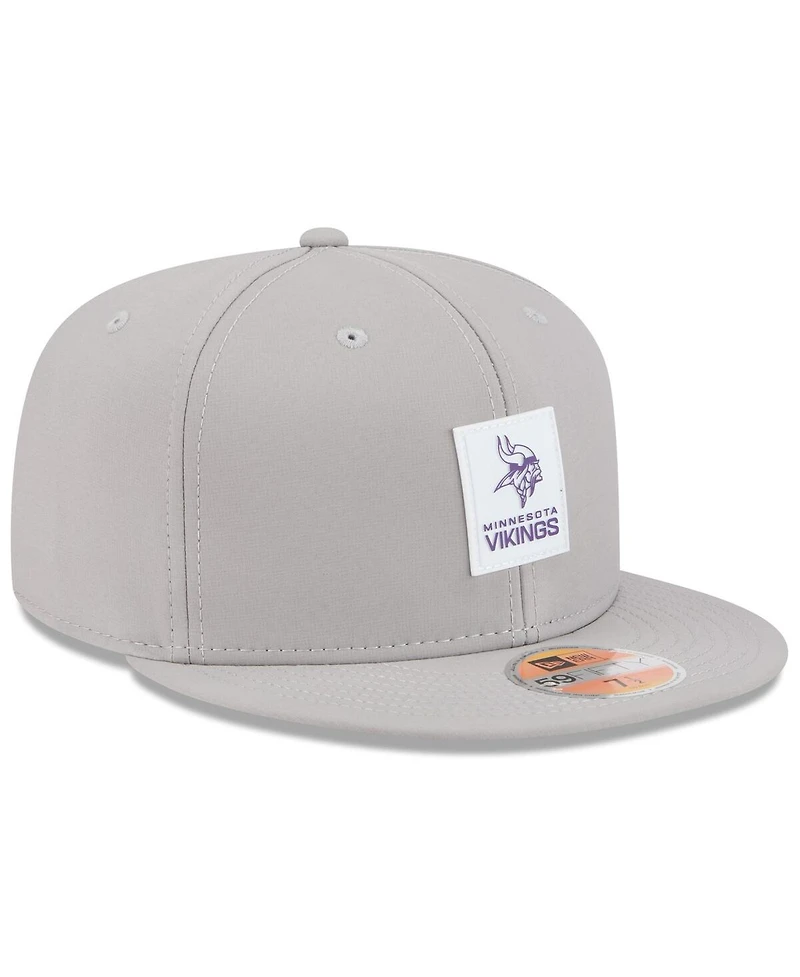New Era Men's Minnesota Vikings 2025 Sideline 59FIFTY Fitted Hat
