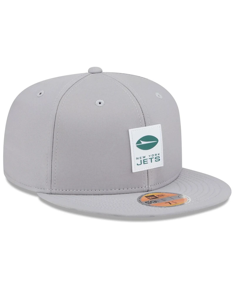 New Era Men's York Jets 2025 Sideline 59FIFTY Fitted Hat