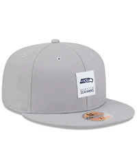 New Era Men's Gray Seattle Seahawks 2025 Sideline 59FIFTY Fitted Hat