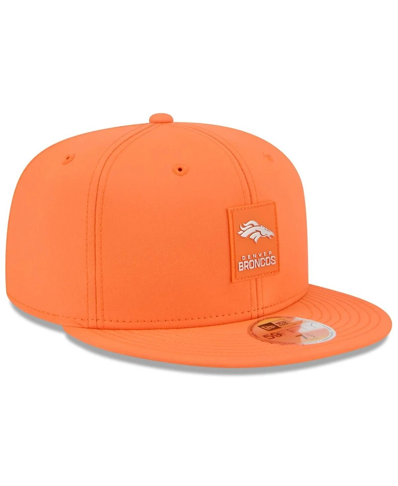 New Era Men's Orange Denver Broncos 2025 Sideline 59FIFTY Fitted Hat