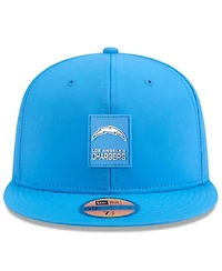 New Era Men's Powder Blue Los Angeles Chargers 2025 Sideline 59FIFTY Fitted Hat