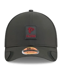 New Era Big Boys and Girls Black Atlanta Falcons 2025 Sideline 9FORTY Adjustable Hat
