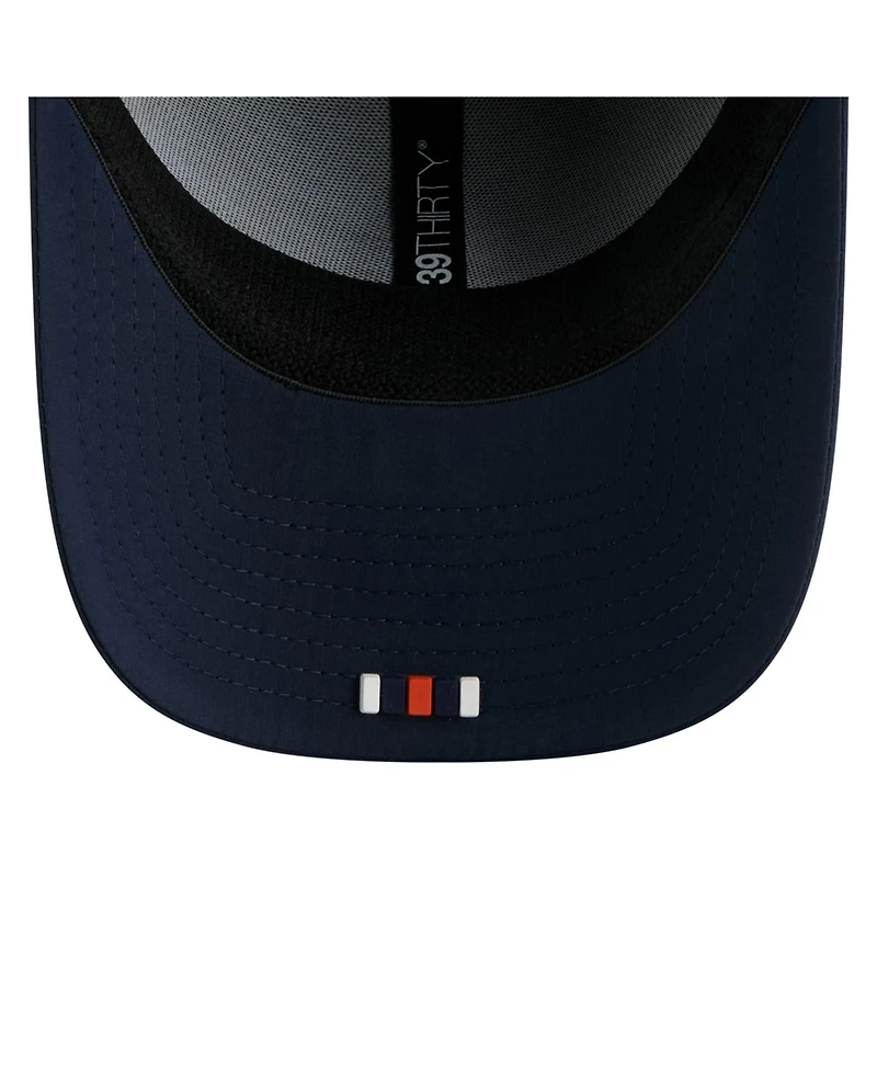 New Era Men's Navy Chicago Bears 2025 Sideline 39THIRTY Flex Hat