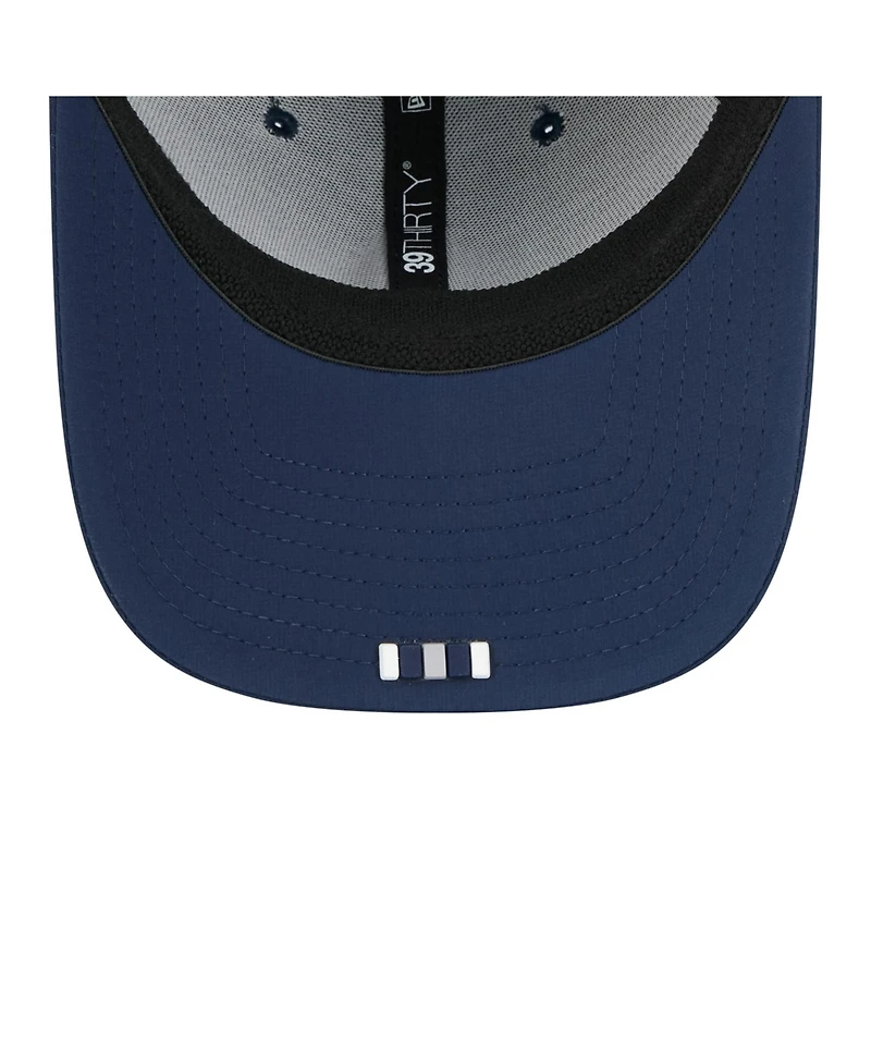 New Era Men's Navy Dallas Cowboys 2025 Nfl Sideline Throwback 39THIRTY Flex Hat