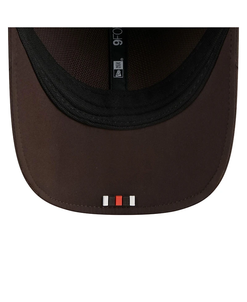 New Era Men's Brown Cleveland Browns 2025 Sideline M-crown 9FORTY Adjustable Hat