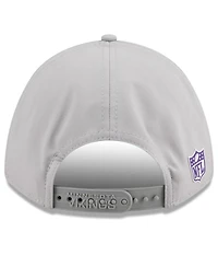 New Era Men's Minnesota Vikings 2025 Sideline M-crown 9FORTY Adjustable Hat
