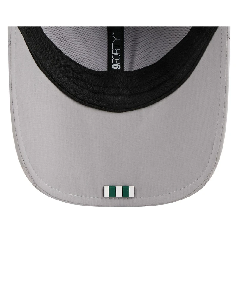 New Era Men's Gray New York Jets 2025 Sideline M-crown 9FORTY Adjustable Hat