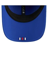 New Era Men's Royal New England Patriots 2025 Sideline Throwback M-crown 9FORTY Adjustable Hat