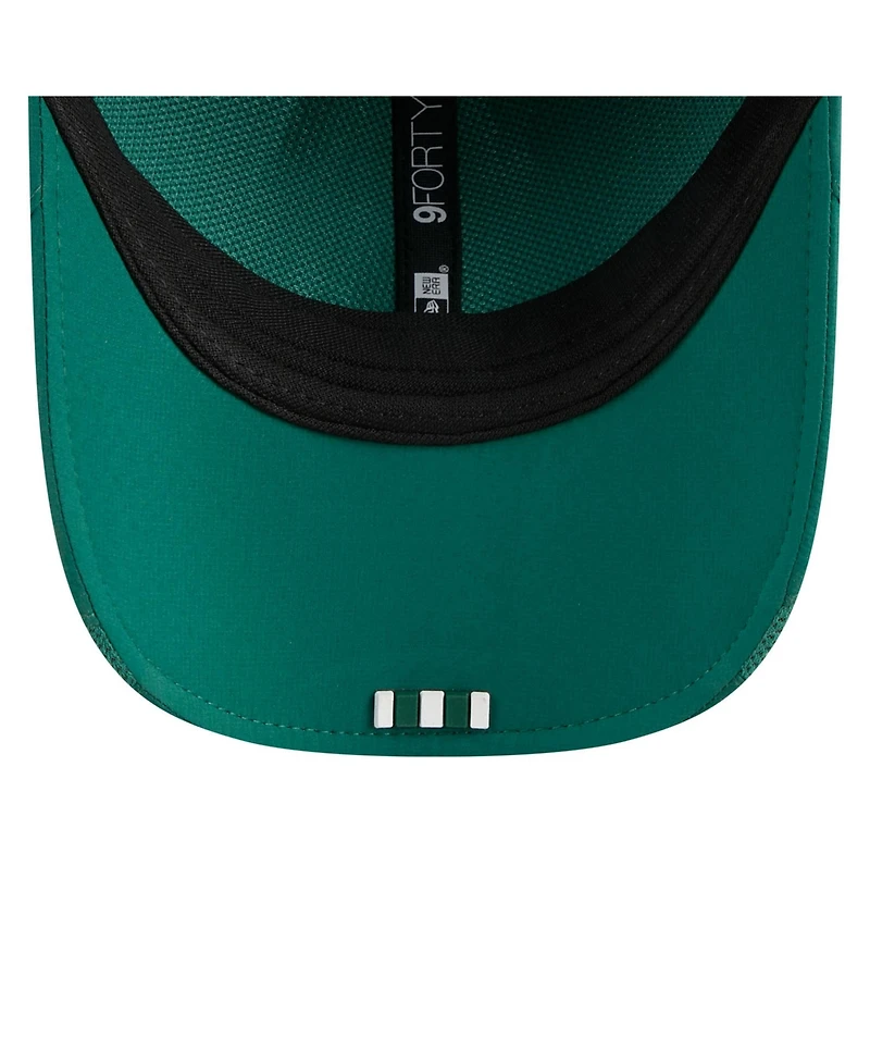 New Era Men's Green New York Jets 2025 Sideline M-Crown 9FORTY Adjustable Hat