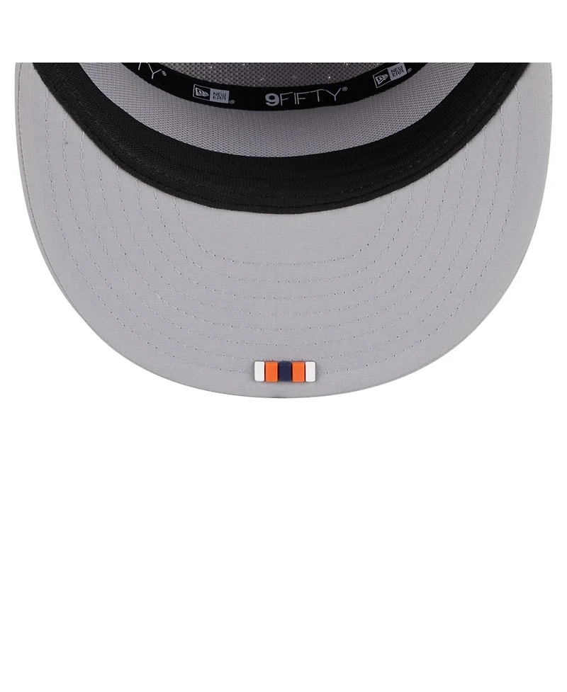 New Era Men's Denver Broncos 2025 Sideline Split Panel 9FIFTY Snapback Hat