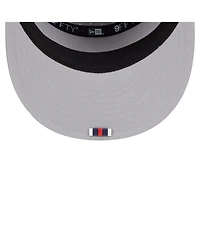 New Era Men's Gray New England Patriots 2025 Sideline Split Panel 9FIFTY Snapback Hat