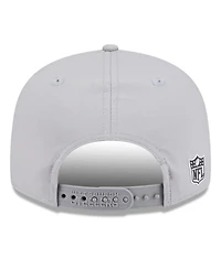 New Era Men's Gray Pittsburgh Steelers 2025 Sideline Split Panel 9FIFTY Snapback Hat
