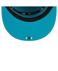 New Era Men's Teal Jacksonville Jaguars 2025 Sideline Split Panel 9FIFTY Snapback Hat