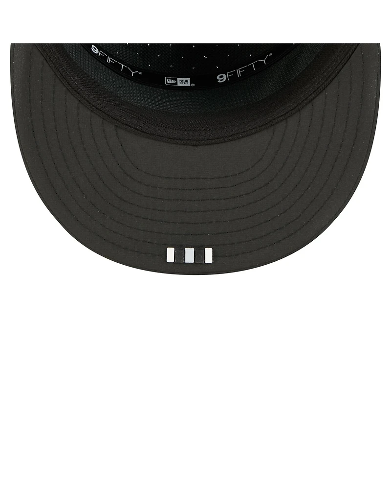 New Era Men's Las Vegas Raiders 2025 Sideline Split Panel 9FIFTY Snapback Hat