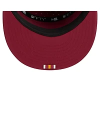 New Era Men's Washington Commanders 2025 Sideline Split Panel 9FIFTY Snapback Hat