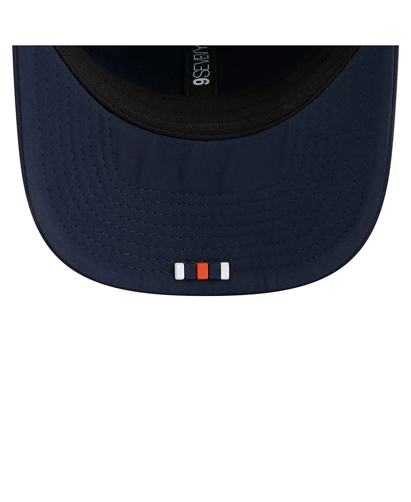 New Era Men's Navy Chicago Bears 2025 Sideline 9SEVENTY Trucker Adjustable Hat