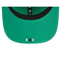 New Era Men's Kelly Green Philadelphia Eagles 2025 Sideline Throwback 9SEVENTY Trucker Adjustable Hat