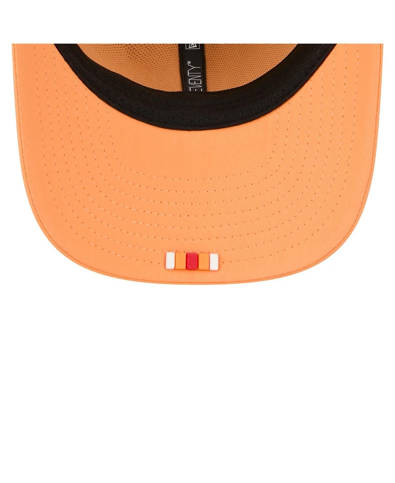 New Era Men's Orange Tampa Bay Buccaneers 2025 Sideline Throwback 9SEVENTY Trucker Adjustable Hat