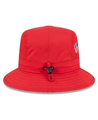 New Era Men's Red Kansas City Chiefs 2025 Sideline Bucket Hat