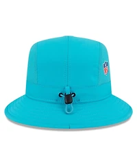 New Era Men's Aqua Miami Dolphins 2025 Sideline Bucket Hat
