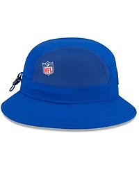 New Era Men's Royal York Giants 2025 Sideline Bucket Hat