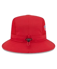 New Era Men's Red Tampa Bay Buccaneers 2025 Sideline Bucket Hat