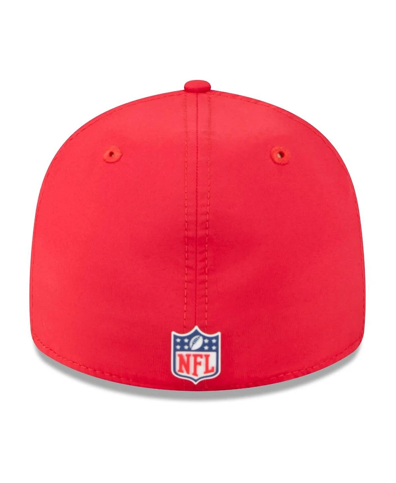 New Era Men's Red Kansas City Chiefs 2025 Sideline Retro Crown 59FIFTY Fitted Hat