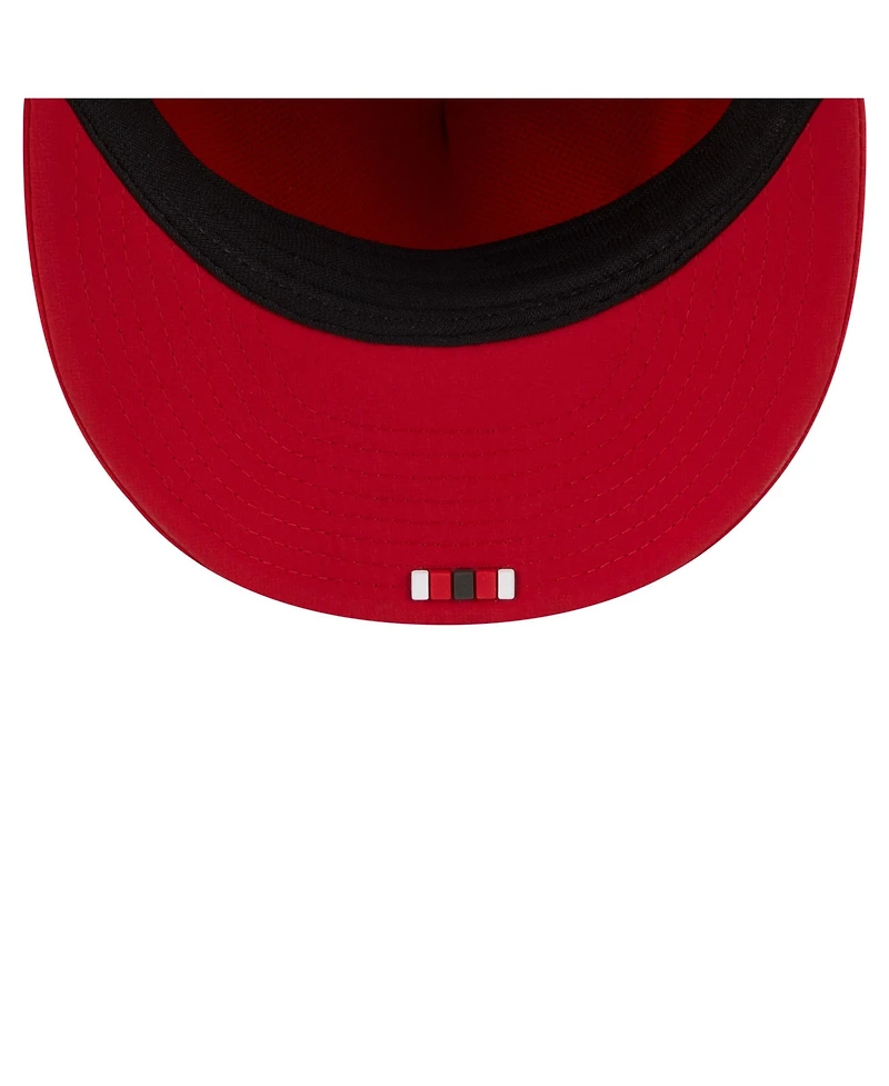 New Era Men's Red Tampa Bay Buccaneers 2025 Sideline Retro Crown 59FIFTY Fitted Hat