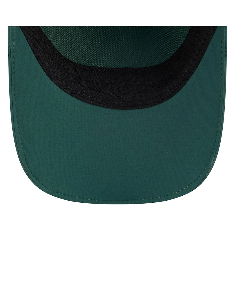 New Era Men's Green Green Bay Packers 2025 Sideline Runner Adjustable Hat