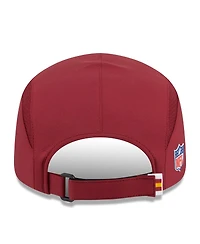 New Era Men's Burgundy Washington Commanders 2025 Sideline Runner Adjustable Hat