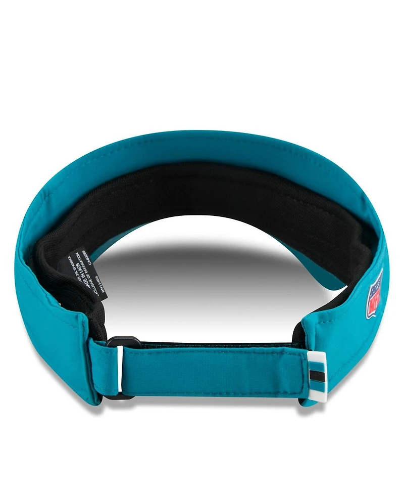 New Era Men's Teal Jacksonville Jaguars 2025 Sideline Visor Hat