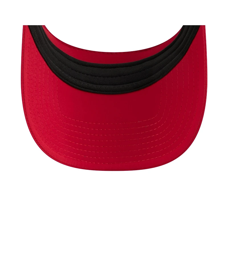New Era Men's Scarlet San Francisco 49ers 2025 Sideline Visor Hat