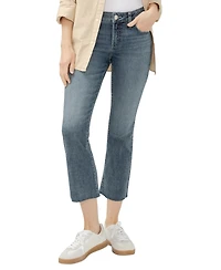 Silver Jeans Co. Women's Elyse Mid Rise Comfort Fit Kick Flare