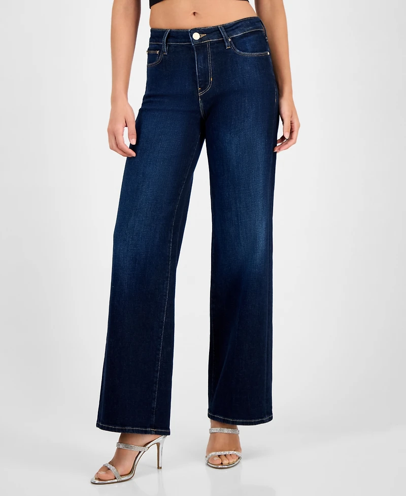 Guess Women's Sexy Palazzo Wide Leg Jeans