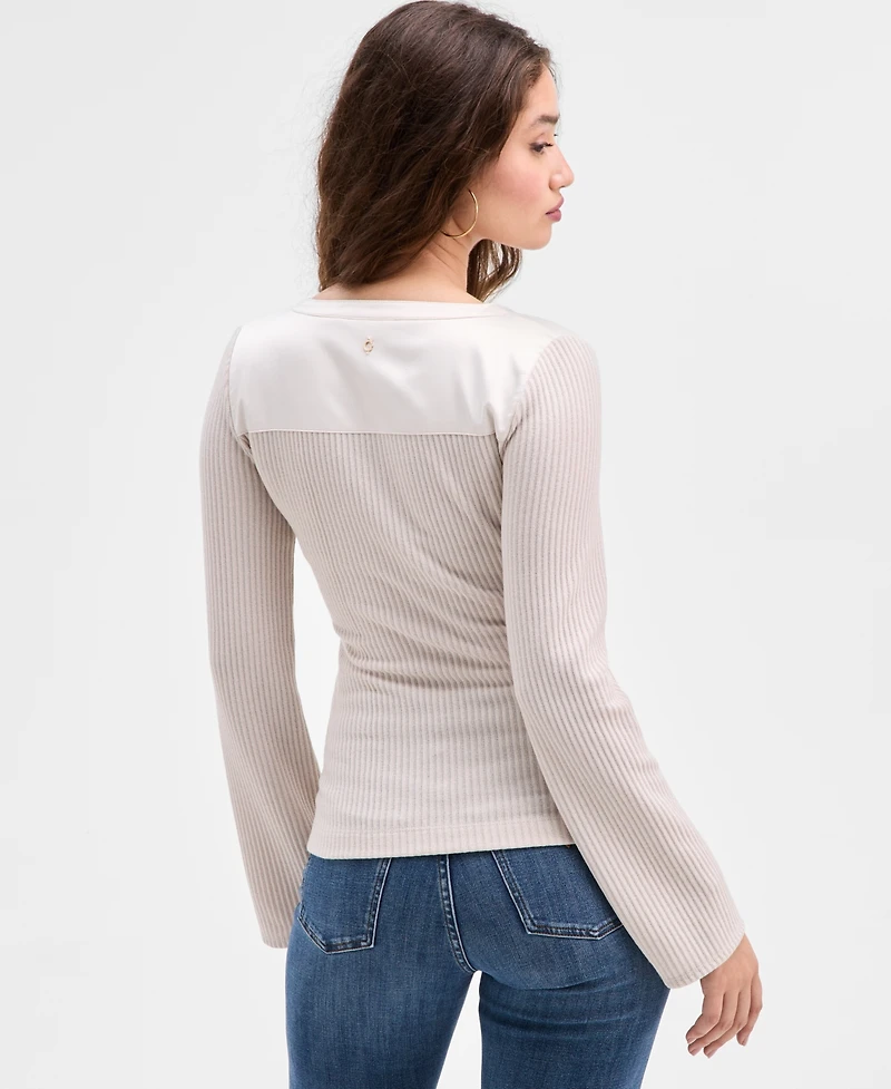 Guess Women's Matilde Ribbed Top