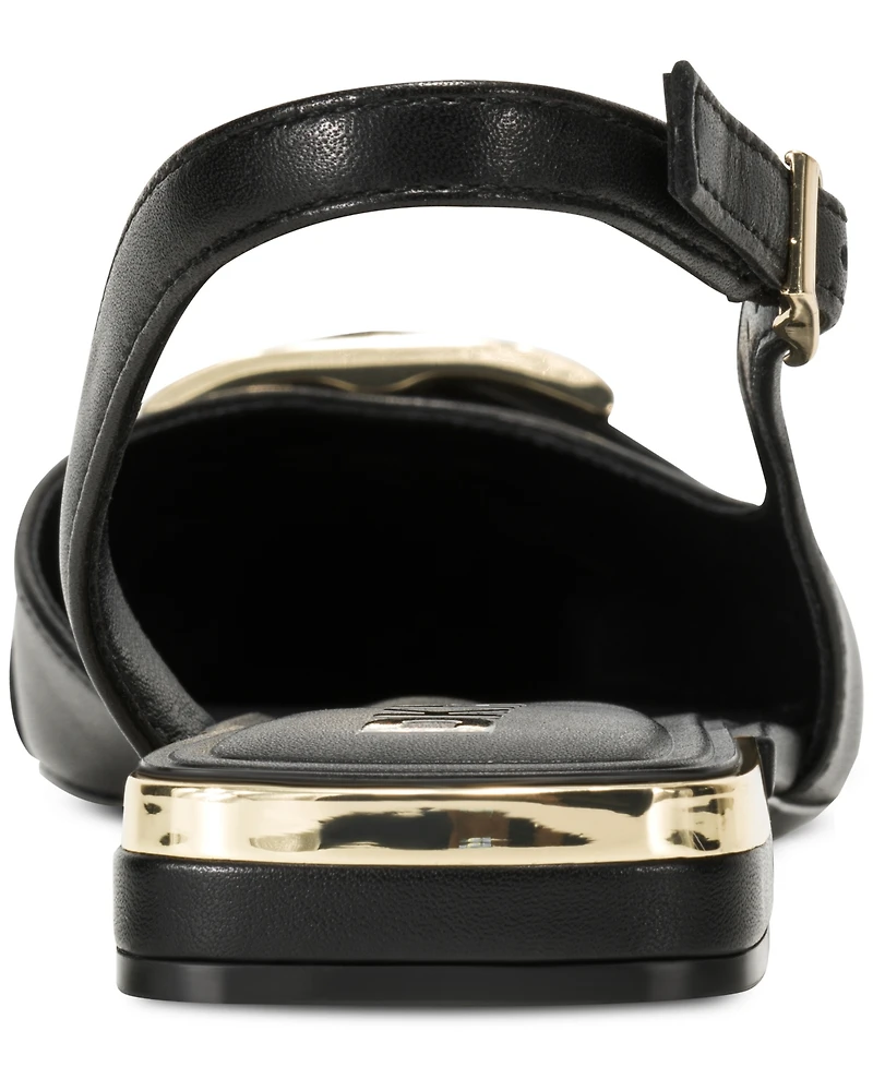 Dkny Women's Clemma Buckle Slingback Flats